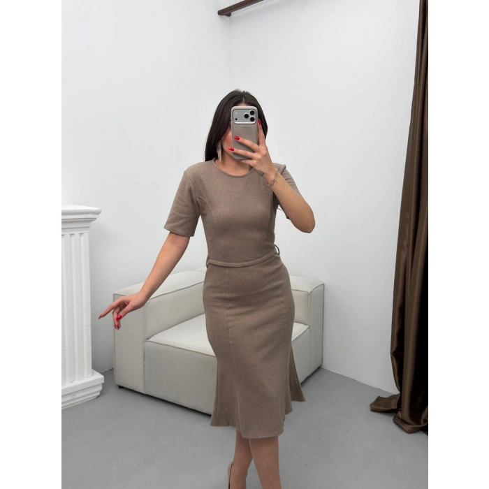 Selanik Balık Elbise - BEJ