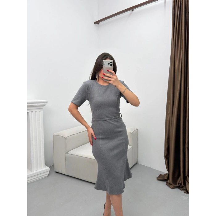 Selanik Balık Elbise - GRİ