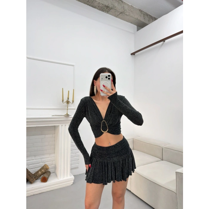 Simli Aksesuar İkili Takım