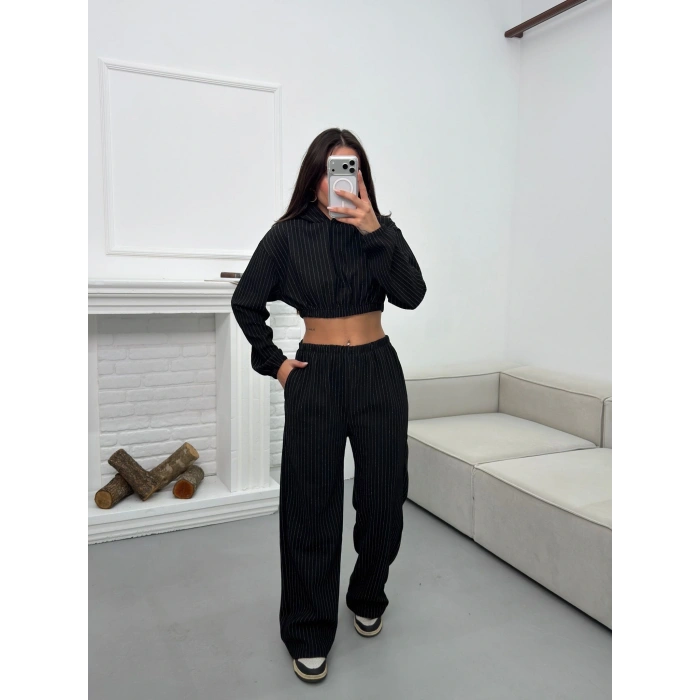 Simli Çizgili İkili Takım