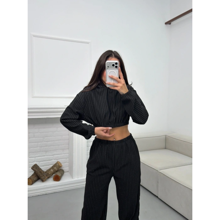 Simli Çizgili İkili Takım