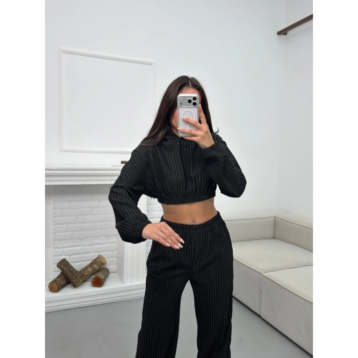 Simli Çizgili İkili Takım