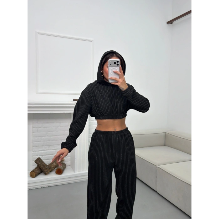 Simli Çizgili İkili Takım