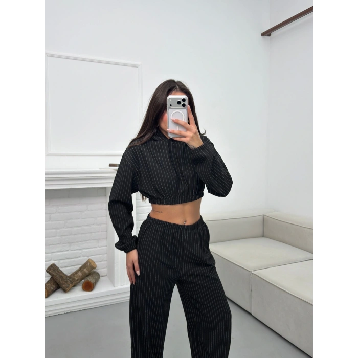 Simli Çizgili İkili Takım