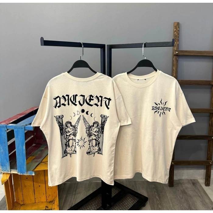 Sırt Baskı Unisex Oversize T-shirt