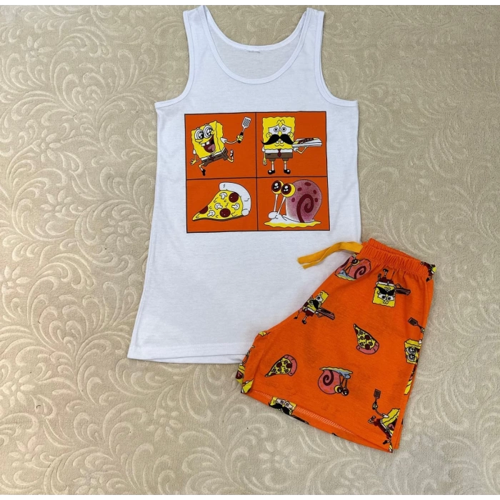 Sünger Bob Pijama Takımı