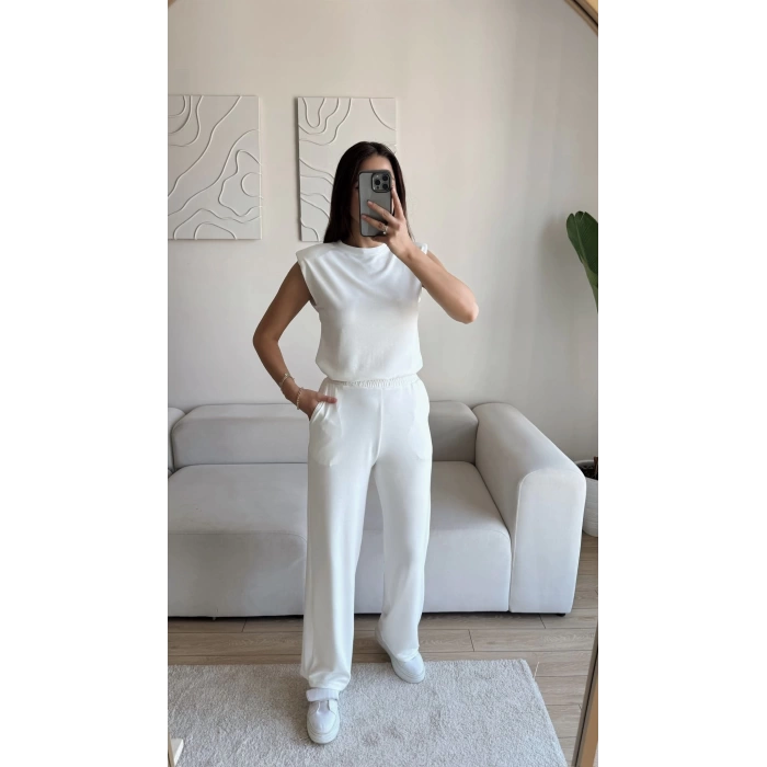 Vatkalı Modal Takım - BEYAZ