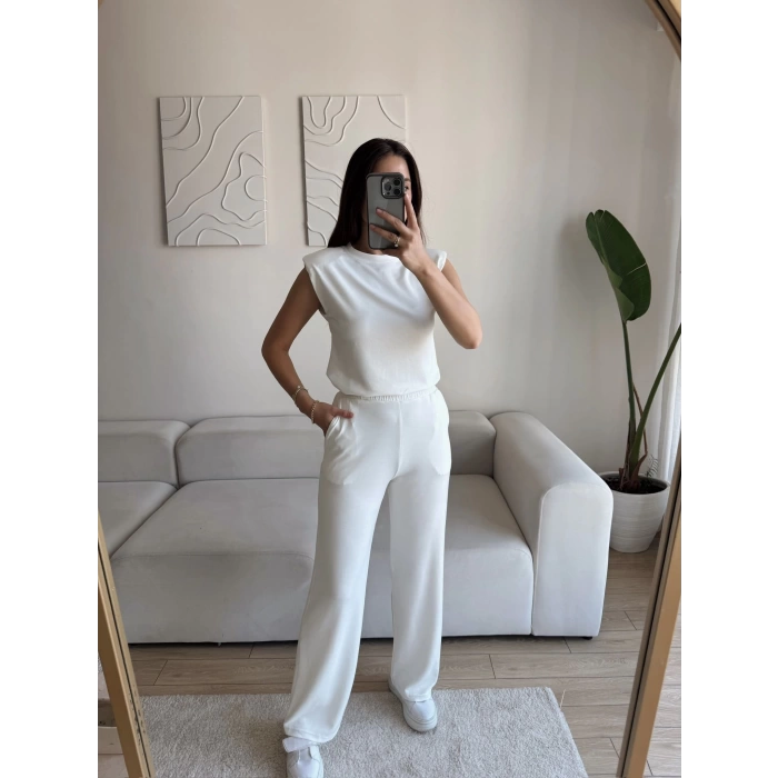 Vatkalı Modal Takım - BEYAZ