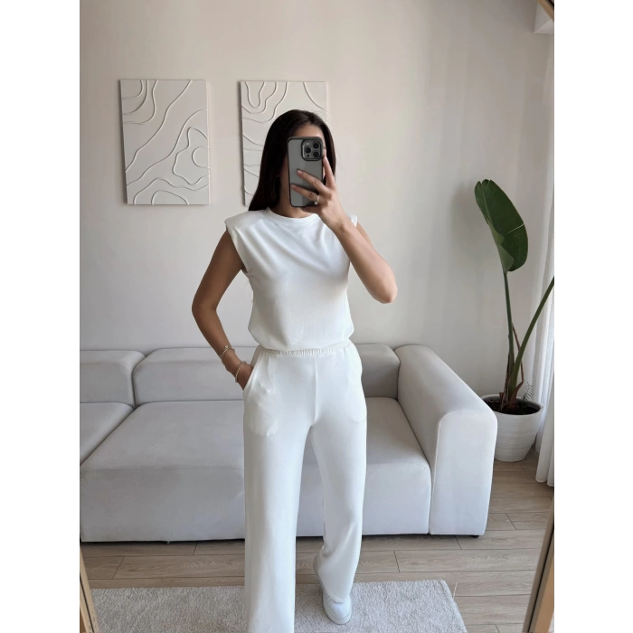 Vatkalı Modal Takım - BEYAZ