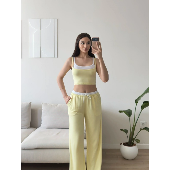 Vera Palazzo İkili Takım - SARI