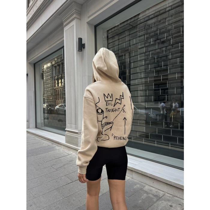 Very Obvious Unisex Oversize Kapüşonlu Sweat