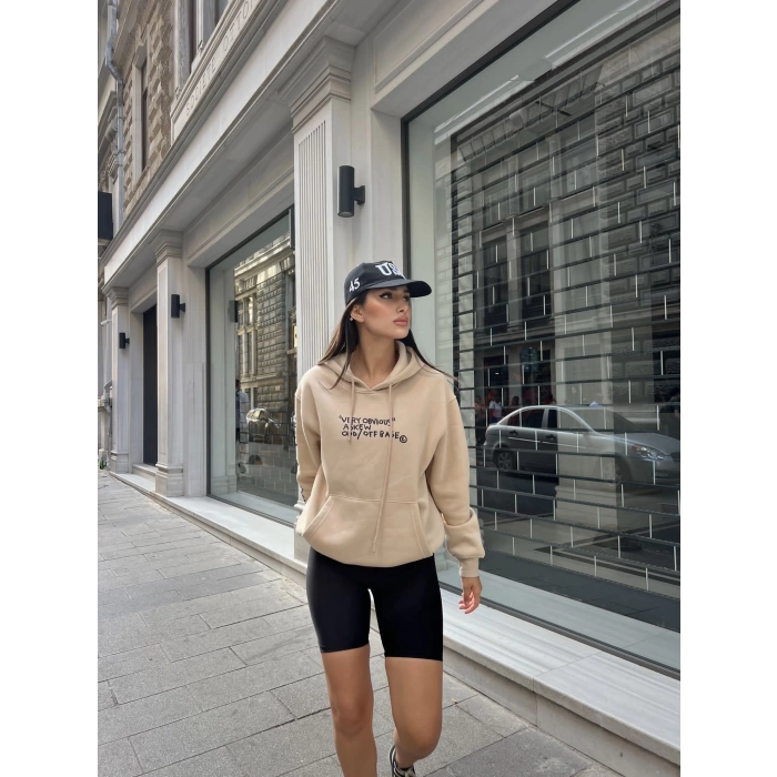 Very Obvious Unisex Oversize Kapüşonlu Sweat