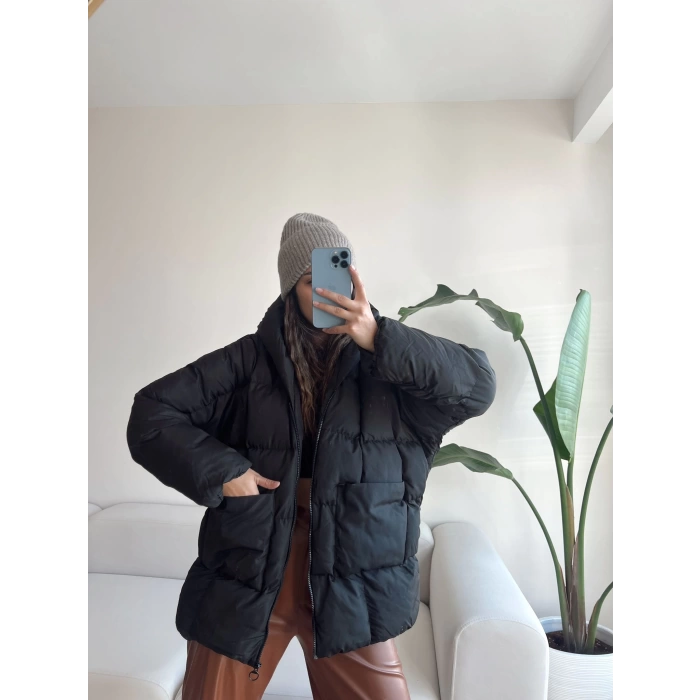 Yarasa Kol Oversize Mont
