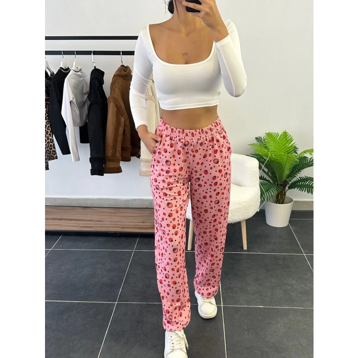 Yeni Sezon Pijama Altı - PEMBE