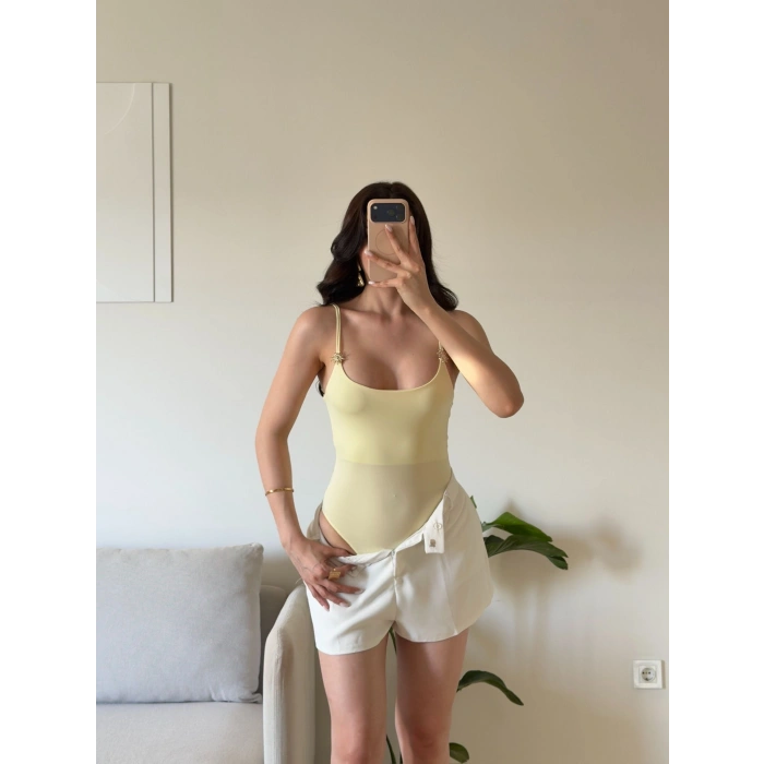 Yıldız Aksesuar Bodysuit - SARI