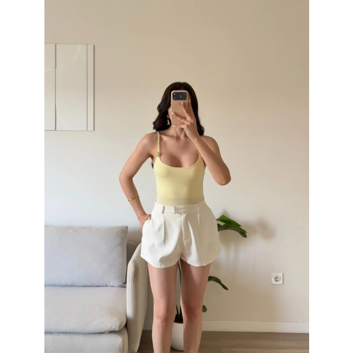 Yıldız Aksesuar Bodysuit - SARI