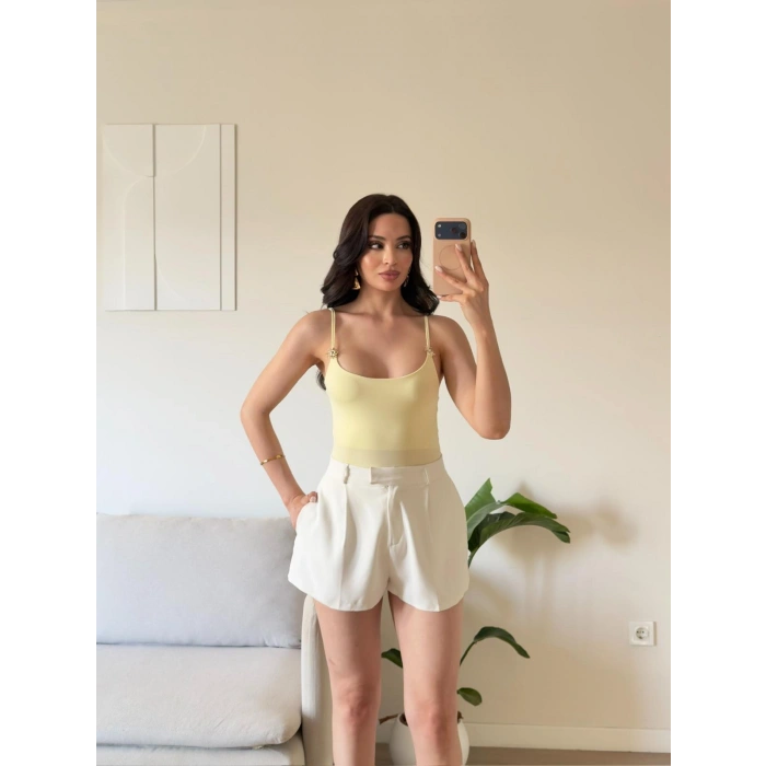 Yıldız Aksesuar Bodysuit - SARI