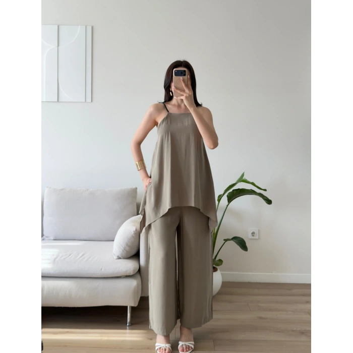 ZR Premium Askılı Tulum - HAKİ