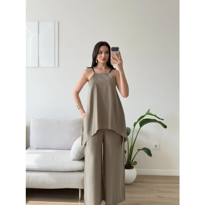 ZR Premium Askılı Tulum - HAKİ