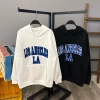 Los Angeles Kapşonlu Sweat - BEYAZ