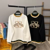 Ribanalı Oversize Sweat-BEYAZ
