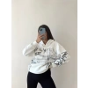 Baskılı Oversize Sweat