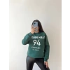 94 Baskılı Oversize Sweat