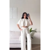 Modal Salaş İkili Takım - BEYAZ