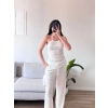 Yaka Aksesuar İkili Takım - BEYAZ