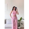 Keten Halter İkili Takım - PEMBE
