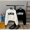 Angie Kanguru Cep Kapüşonlu Sweat-BEYAZ