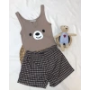 Ayıcık Pijama Takımı