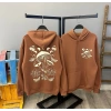 Baskılı Unisex Oversize Kapüşonlu Sweat