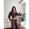 Batik Modal İkili Takım - KAHVE