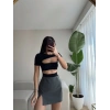 Bel Ve Göğüs Dekolteli Bodysuit