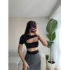 Bel Ve Göğüs Dekolteli Bodysuit