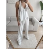 Twist Sırt Dekolte İkili Takım - ÇİZGİLİ