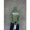 Brasil Sao Paulo Unisex Oversize Hırka-YEŞİL