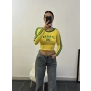 Brasil Şerit Crop - SARI