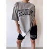 Brooklyn Şortlu Takım-GRİSİYAH