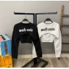 Buch Cute İkili Crop Bluz-SİYAH