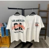 California Unisex Oversize T-shirt-BEYAZ