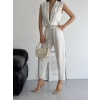Çizgili İkili Takım-BEYAZ