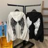 Dark Angel Unisex Oversize Sweatshirt-GRİ