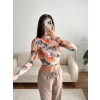Dijital Baskı Crop - TURUNCU