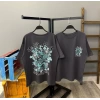 Dragon Sırt Baskılı Unisex Oversize T-shirt