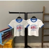 East Coast Crop T-shirt-GRİ