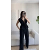 Elina Keten Dokulu Takım - SİYAH