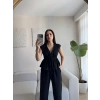 Elina Keten Dokulu Takım - SİYAH