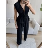 Elina Keten Dokulu Takım - SİYAH